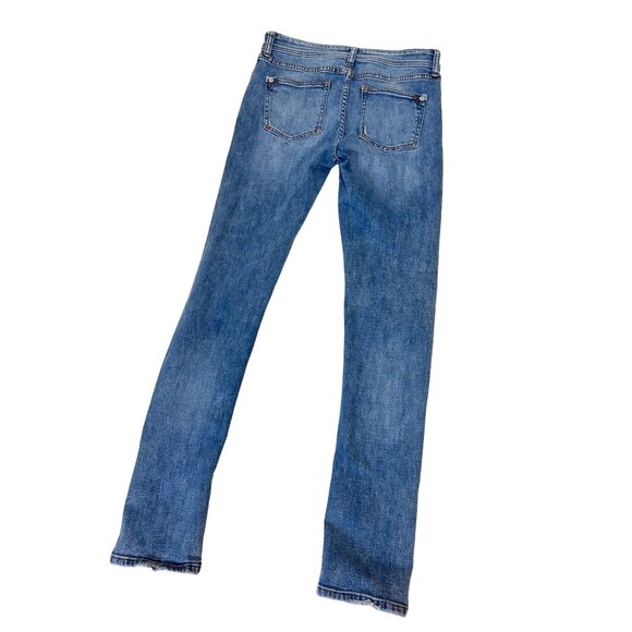 Anthropologie Pilcro and the Lettrpress Slim Straight Leg Jeans Size 26 - Picture 3 of 5